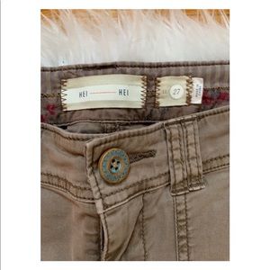 Anthropologie HEI ankle cut pants